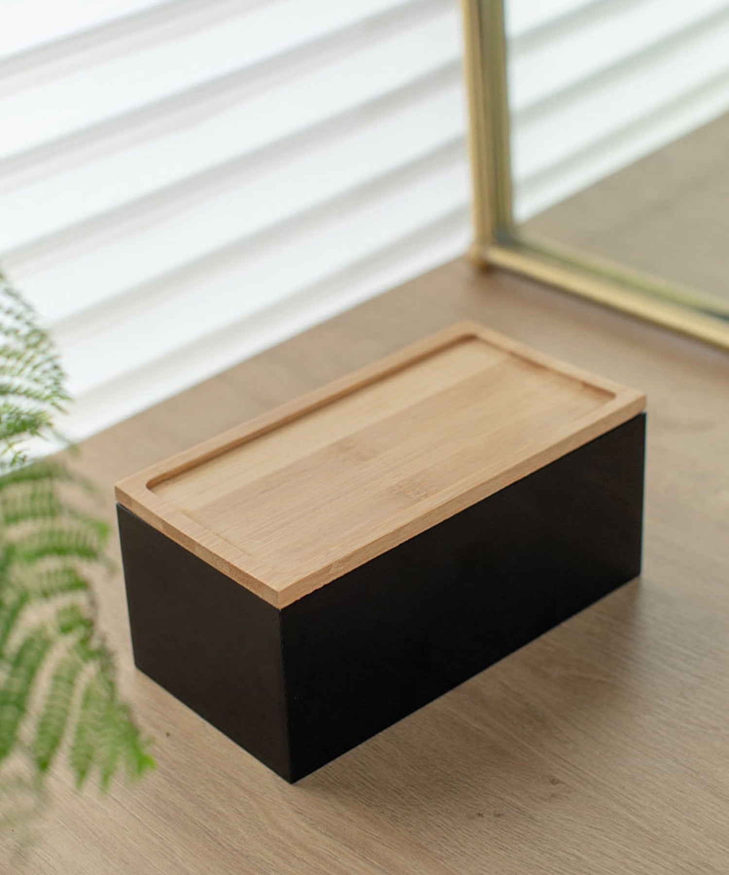 竹蓋付き化粧ボックス