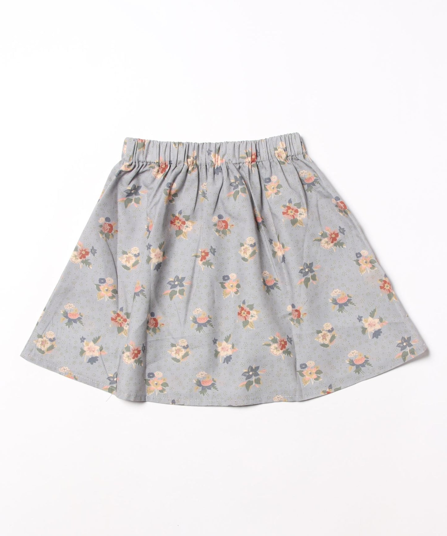 【aimoha-KIDS-】韓国子供服　田舎風レトロ花柄スカート