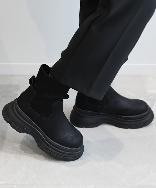 【shoes365】ニットソックス　ブーツ