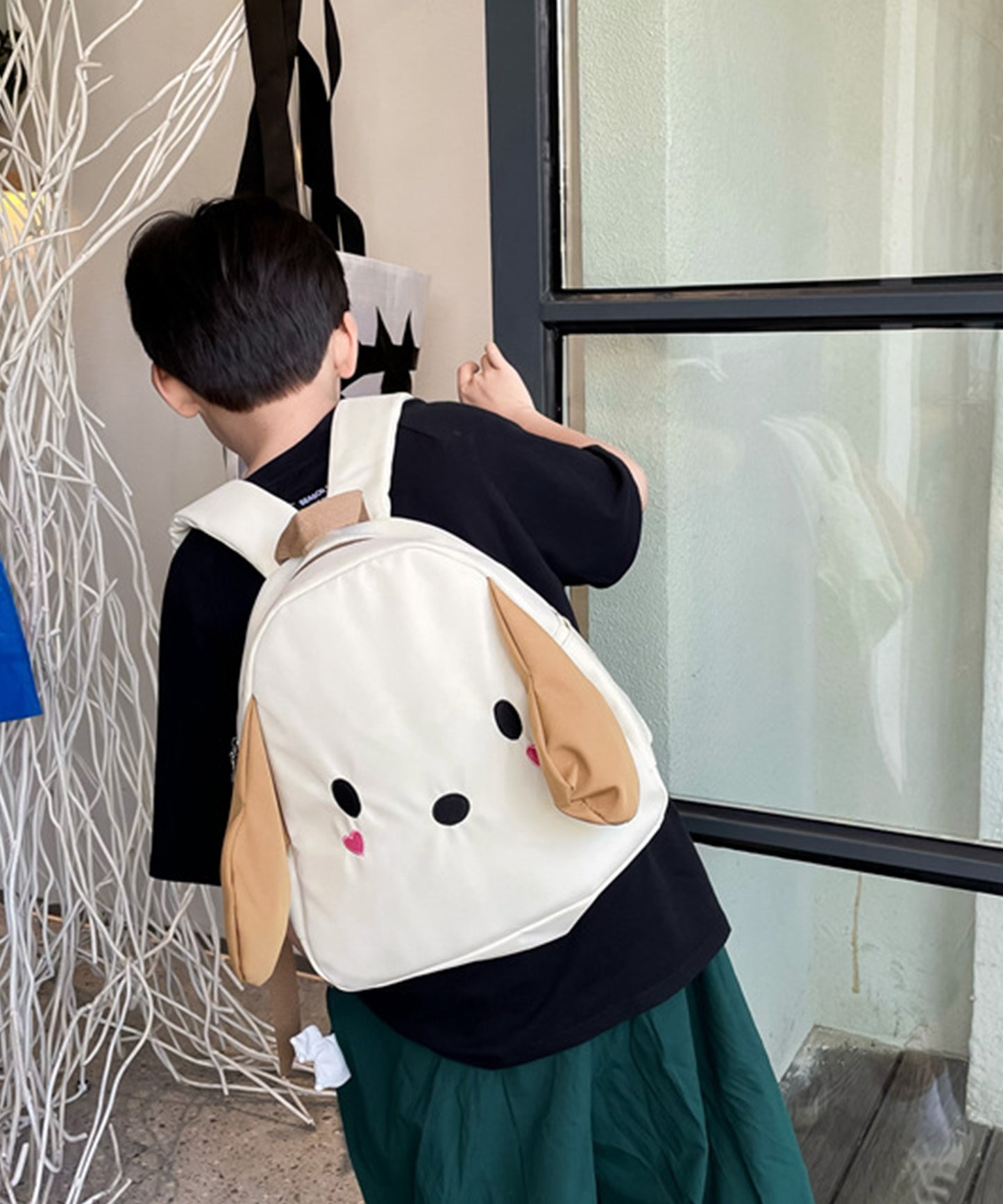 【aimoha-KIDS-】韓国子供服 かわいいワンちゃんバックパック