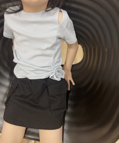 【aimoha-KIDS-】カーゴスカート