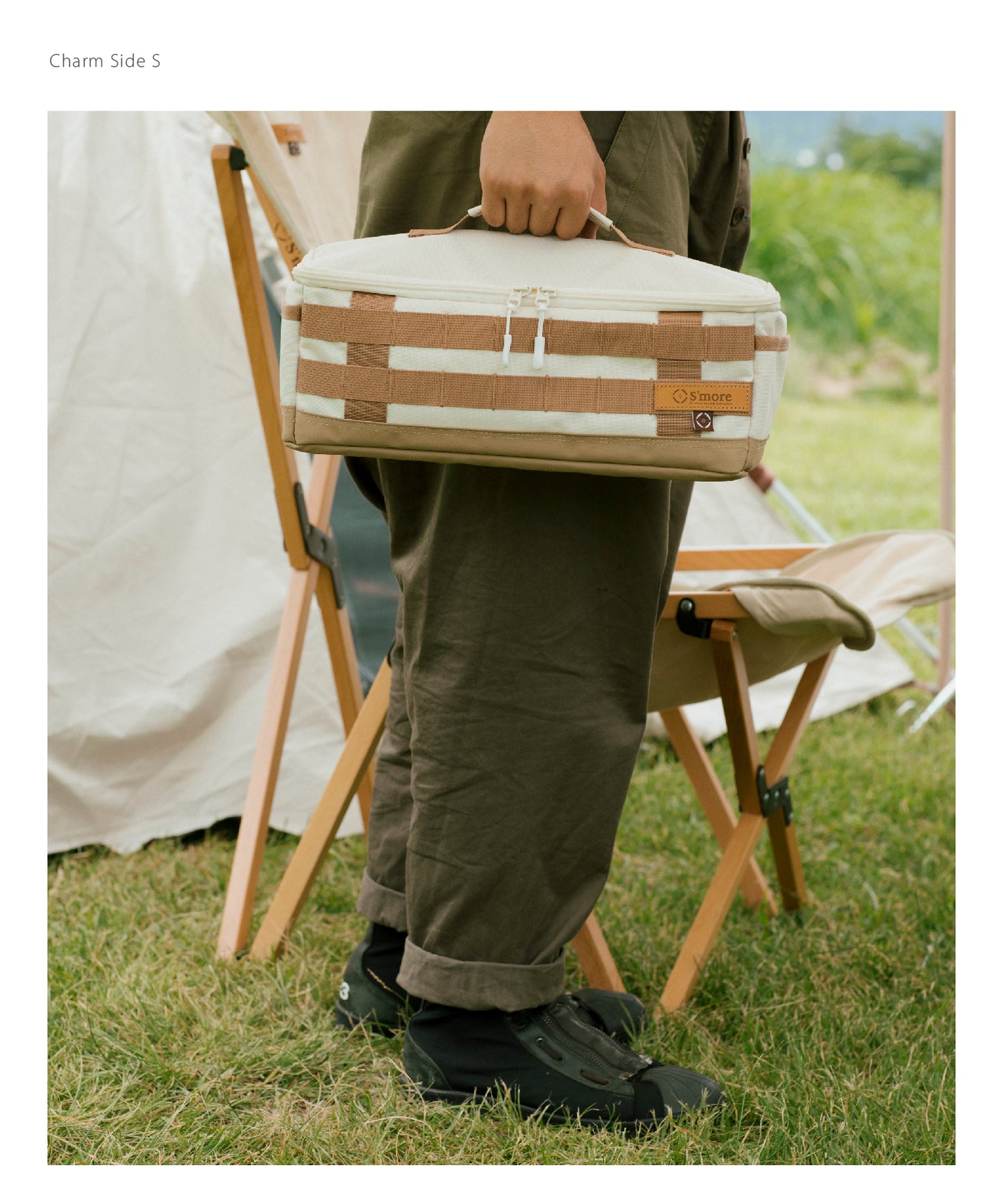 【 Charm Side S 】チャームサイドS テーブルや椅子に取り付けられるサイドバッグ