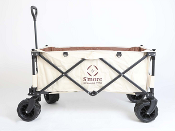 【 S'more One touch storage wagon 】大荷物を一気に運べるワゴン