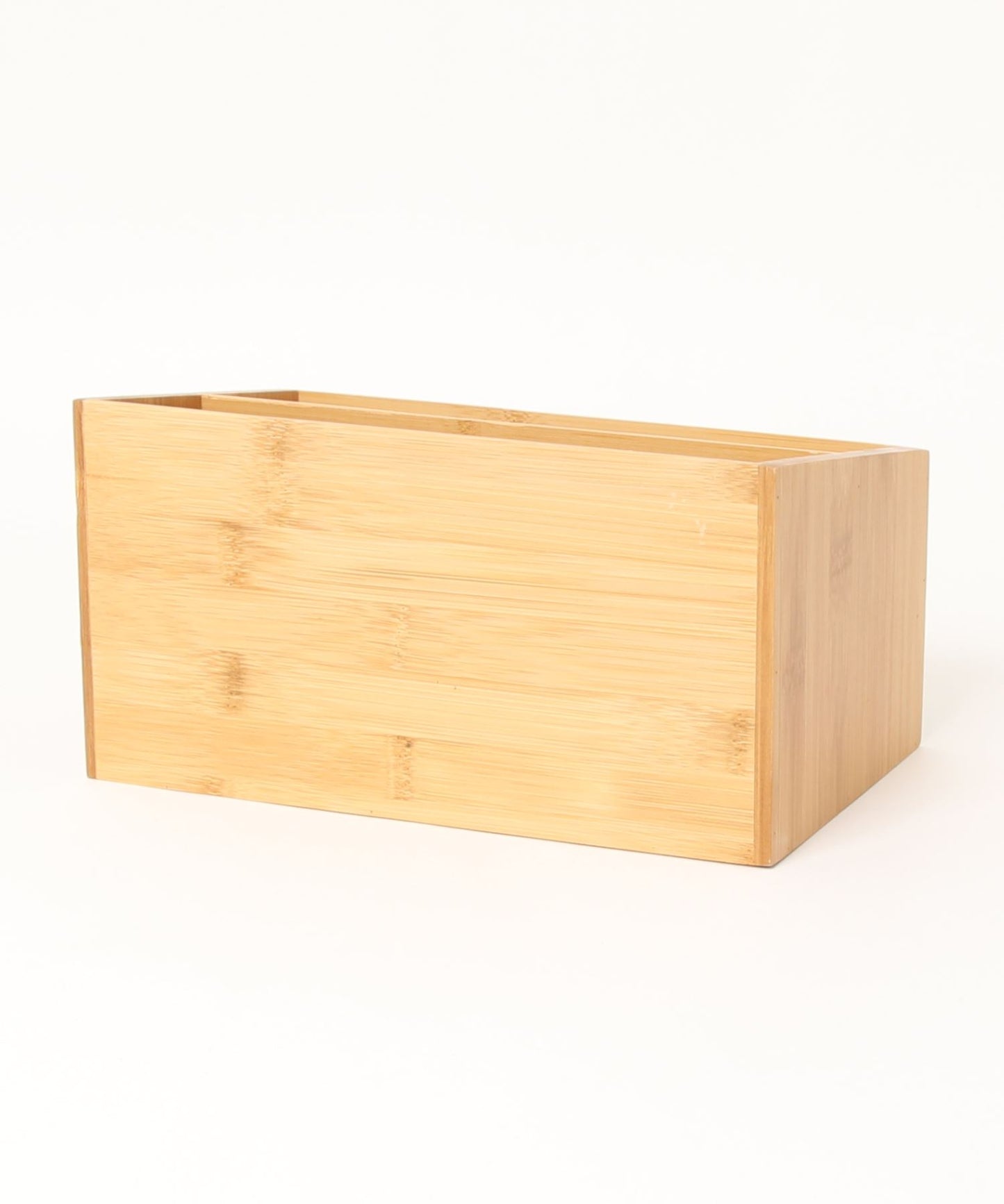 木製2段メイク/小物/筆記用具なんでも収納ボックス