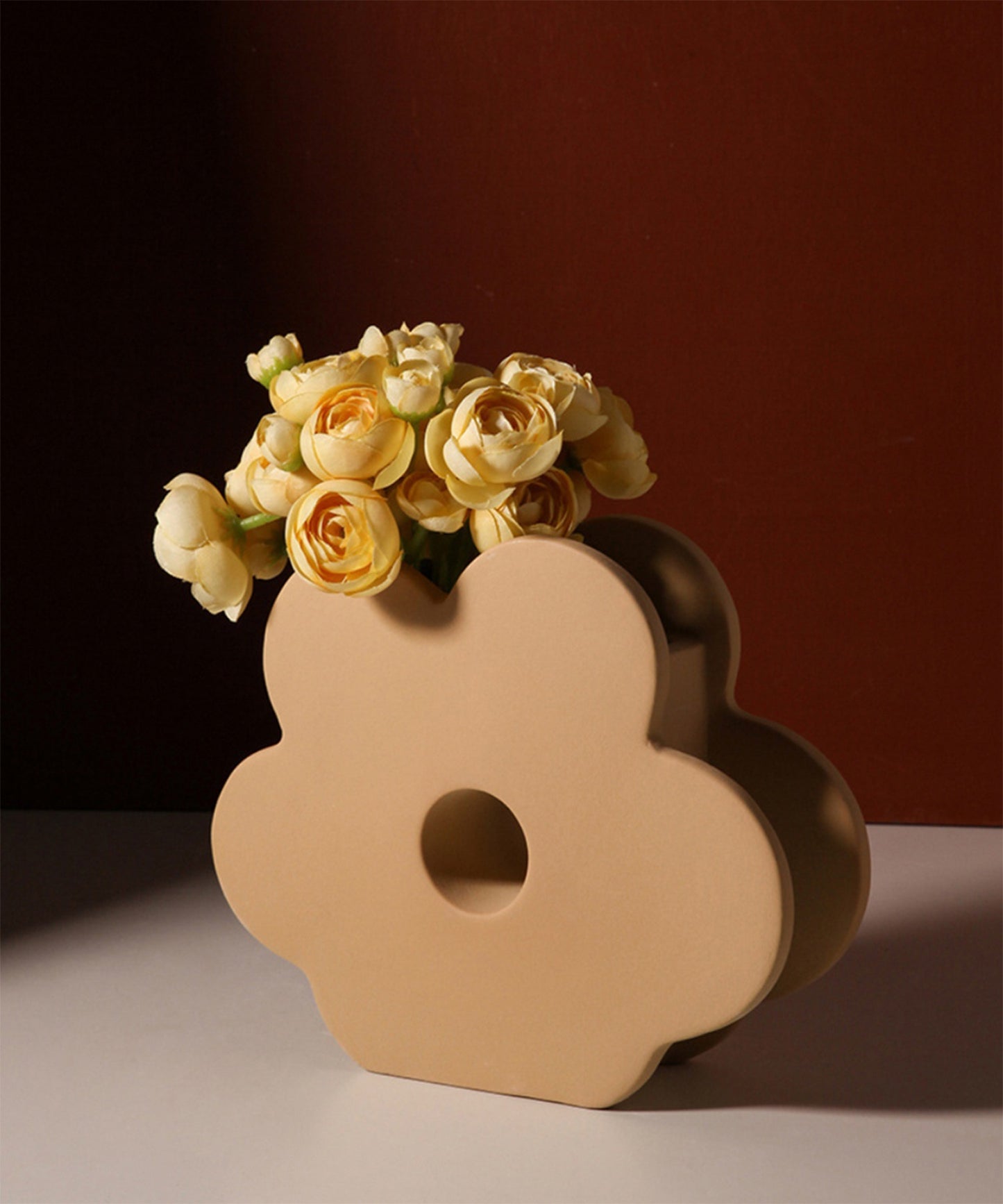 韓国ハーフフラワー花瓶