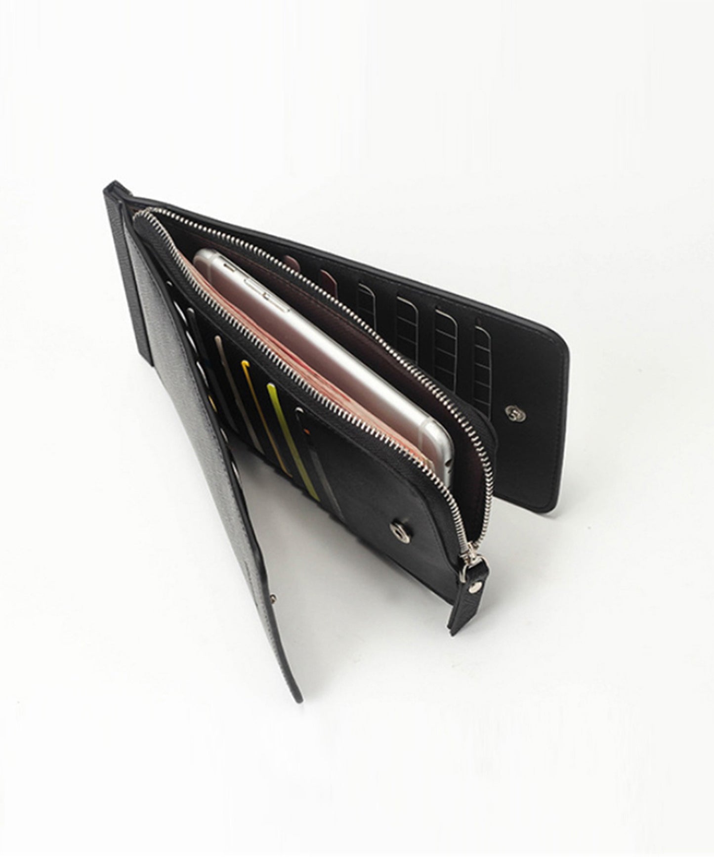 大容量メンズ レディース 兼用 8色収納カードケース　財布