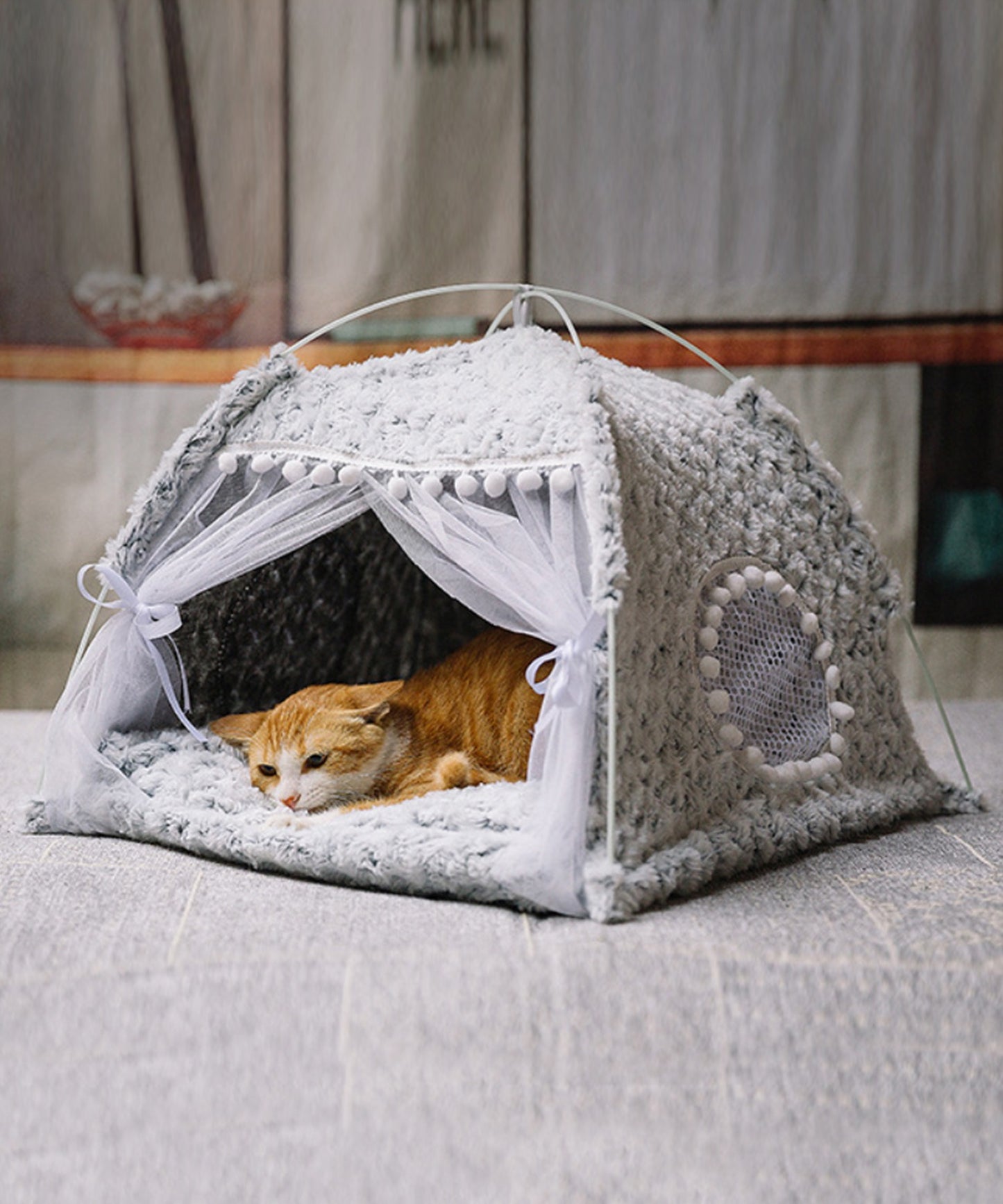 ペット用テント型ベッド