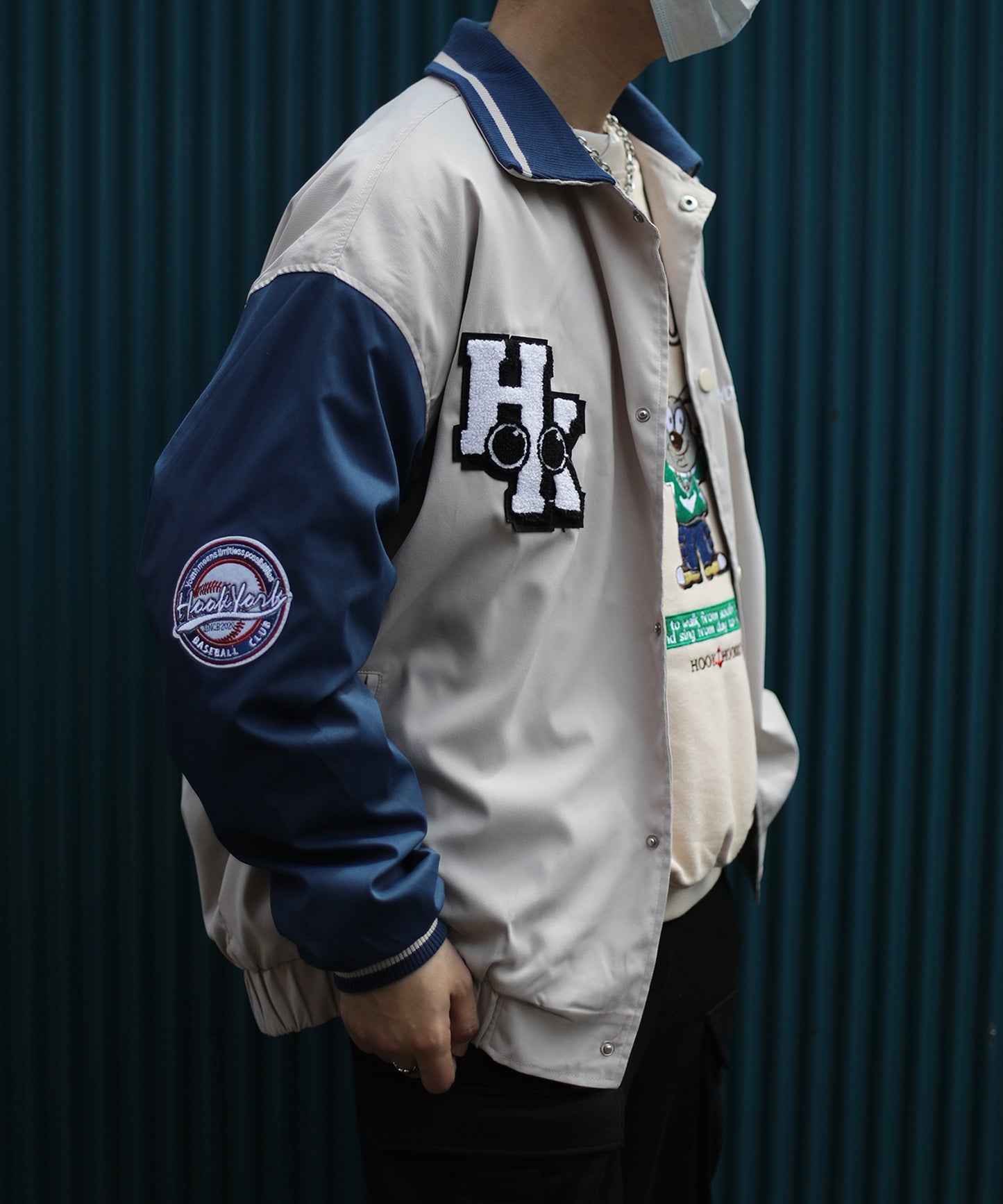 [HOOK -original-] Coach jacket with American casual patch