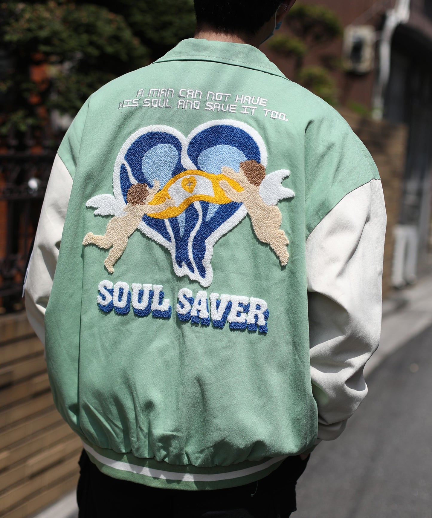 【HOOK -original- 】「SOUL SAVER」 スタジャンジャケット