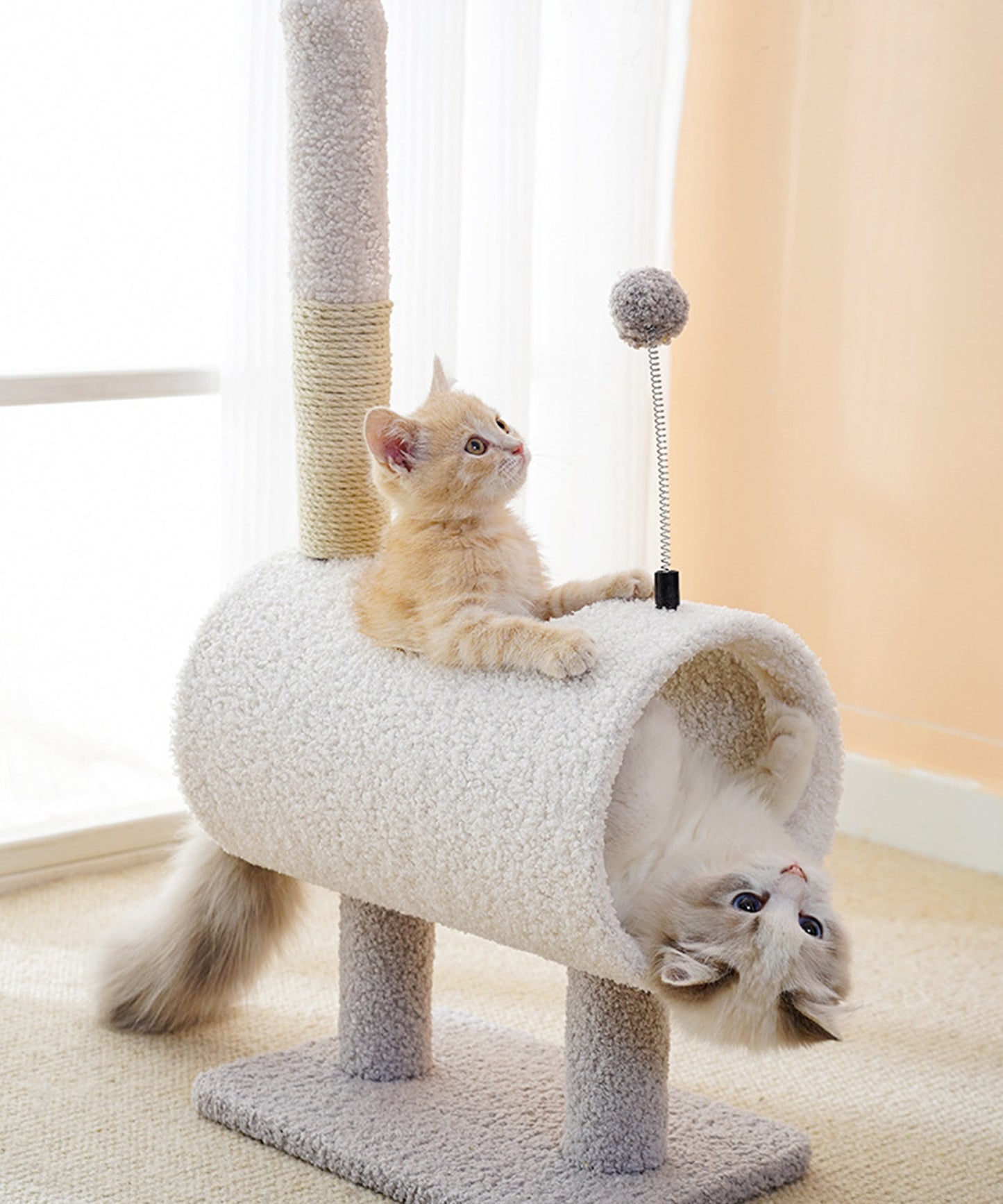 動物形キャットタワー猫用おもちゃ